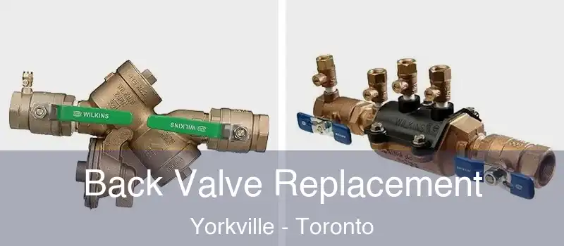  Back Valve Replacement Yorkville - Toronto