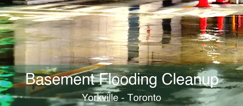  Basement Flooding Cleanup Yorkville - Toronto