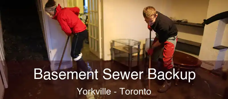  Basement Sewer Backup Yorkville - Toronto