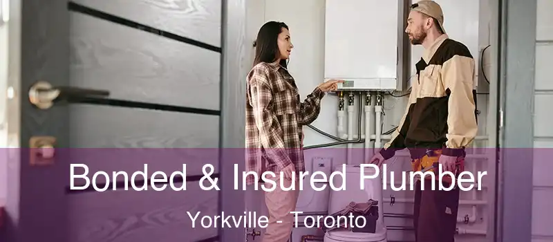  Bonded & Insured Plumber Yorkville - Toronto