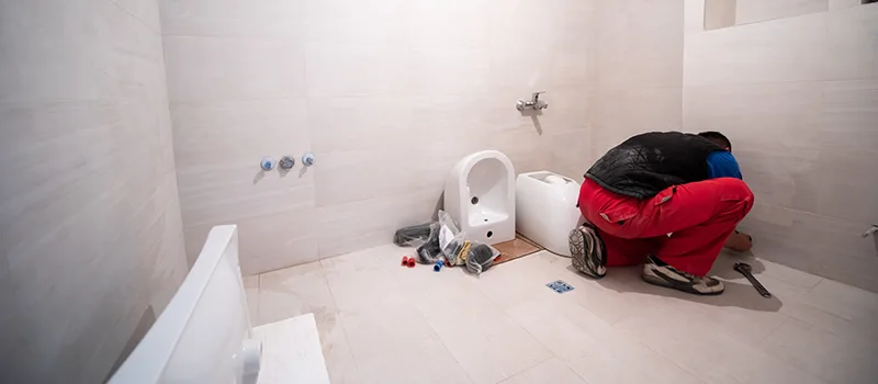Basement Bathroom Shower Installation in Yorkville, Toronto