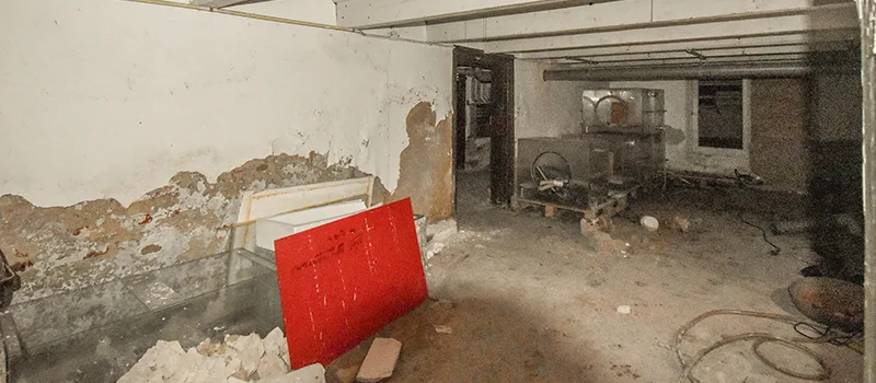 Basement Water Flooding Restoration in Yorkville, Toronto