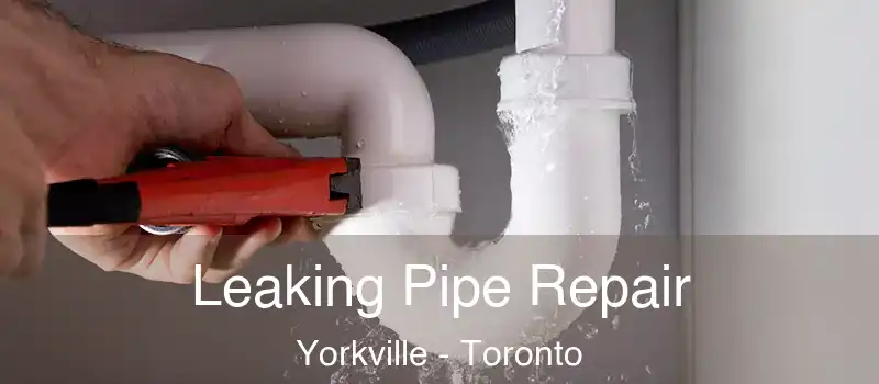  Leaking Pipe Repair Yorkville - Toronto