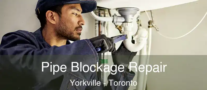  Pipe Blockage Repair Yorkville - Toronto