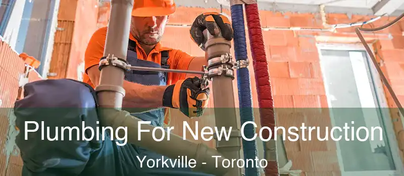  Plumbing For New Construction Yorkville - Toronto