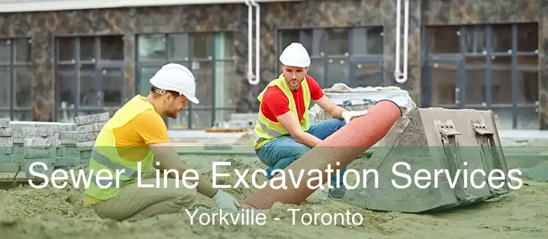  Sewer Line Excavation Services Yorkville - Toronto
