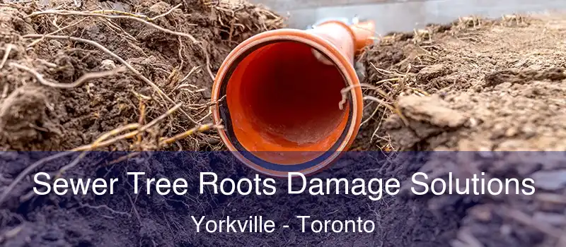  Sewer Tree Roots Damage Solutions Yorkville - Toronto
