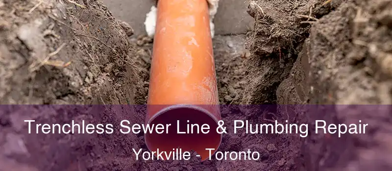  Trenchless Sewer Line & Plumbing Repair Yorkville - Toronto